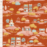 TIL110179-V11 Tilda Village Life Village Rust *PREORDER* Ships October
