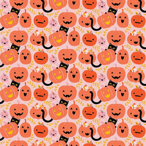 Pumpkin Cats - Pink 120246857