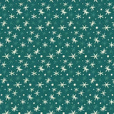 First Flurries Teal Organic Cotton Christmas 228042