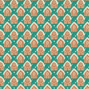 Prize-Winning Gingerbread Houses Organic Cotton Christmas 228043