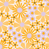 Retro Meadow by Cloud 9 228179 Salt/Gold Large Flower