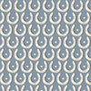 Petals and Pony Luck Blue Organic Cotton 228234-X