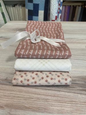 Riley Blake, Cozy Bb Baby Girl, 3 yard Bundl