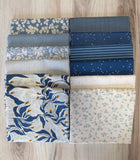 Blue Mix, Half Yard Bundle