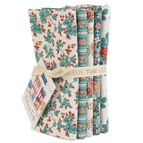 TIL300275 Village Life Fat Quarter Bundle 5 Fabrics 21 X 19 **PREORDER**. Ships Oct.