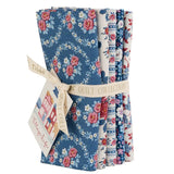 TIL300277-V11 Village Life Fat Quarter Bundle 5 Fabrics 21 X 19 **PREORDER**. Ships Oct.