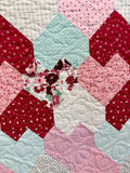 Sweetheart Medley heart Quilt Kit