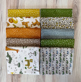 Riley Blake, Leo and Savannah, Half Yard Bundle