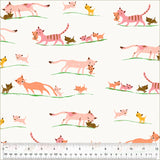 Marching Cats 40931D-5 Cream by Heather Ross