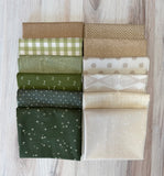 Green (Boy) Mix, Half Yard Bundle
