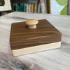 Walnut wood square Clapper