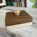 Walnut wood square Clapper