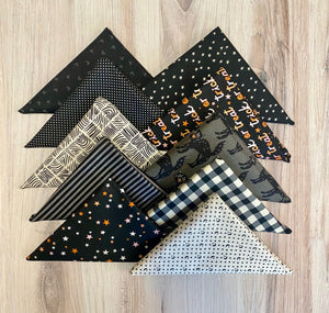 Halloween Black, Fat Quarter Bundle