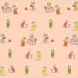 Country Mouse / City Mouse 50897D-2 Blush by Heather Ross