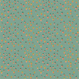 Field Strawberries 50899D-13 Teal by Heather Ross