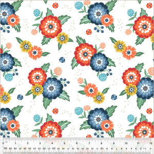 Dahlia Bouquets Clover & Dot, Dahlia Bouquets, White, Cotton 53863-10