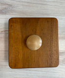 Babinga wood square Clapper