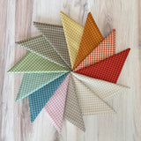 Laundry Basket Quilts, Quilt Essentials Gingham, Fat Quarter Bundle