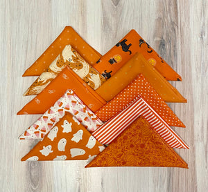 Halloween Orange, Fat Quarter Bundle