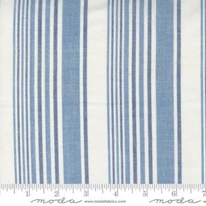 Denim Daisies Daisy Stripe 12222 11 Moda Wovens