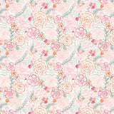 Blooming Hearts Collection-Soft Sketch Blooms-Cream-66240205-01
