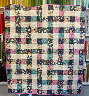 Christmas Gingham Quilt Kit