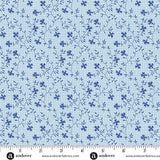 Americana by Andover Fabrics Vine Blue A-10185-B