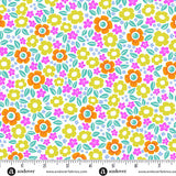 Ghostly Garden by KP Creates Floral Fright Multi SKU: A-10197-L by Andover