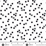 Ghostly Garden by KP Creates Spin and Spot White Ghostly Garden A-10200-L by Andover Fabrics