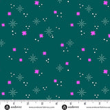 Ghostly Garden by KP Creates Stardust Teal Ghostly Garden by KP Creates Stardust Teal SKU: A-10201-T