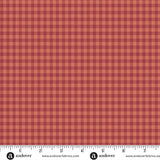 Quiltessential Minis by Laundry Basket Quilts Mini Gingham Blood Orange  A-10456-O