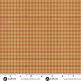 Quiltessential Minis by Laundry Basket Quilts Mini Gingham Blood Orange  A-10456-O