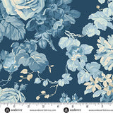 Special Delivery by Laundry Basket Quilts Rose Bouquet Navy SKU: A-10467-B