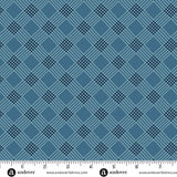 Special Delivery by Laundry Basket Quilts Tea Towel Deep Denim SKU: A-10485-B