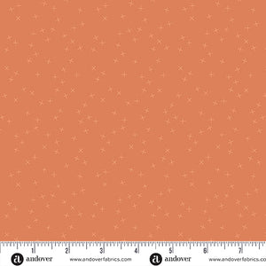 Tangerine Crisscross A-1345O1 by Andover