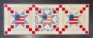 Flag Sawtooth Table Runner Kit