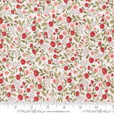 Berry And Pine Snow 5241 11 Moda Small Floral