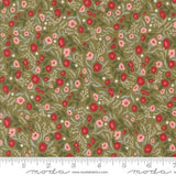 Berry And Pine Sage 5241 12 Moda Small Floral