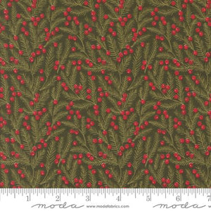 Berry And Pine Evergreen 5243 13 Moda Pine Needles