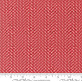 Berry And Pine Cranberry 5246 14 Moda Herringbone