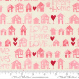 Darling Peony Cream 48791 11 Moda Love at Home Houses
