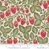 Garden Series Cream 3324 11 Moda Strawberries