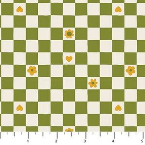 Checks Green from Joyful June by FIGO 91115-60