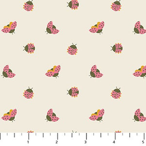 Ladybugs Cream from Joyful June by FIGO 91117-11