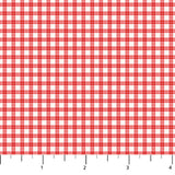 Cherry Orchard Red Gingham 91319-26 by Figo Fabrics