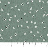 Cherry Orchard Green Daisies 913122-64 by Figo Fabrics