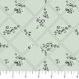 Cherry Orchard Green Tablecloth 913123-71 by Figo Fabrics