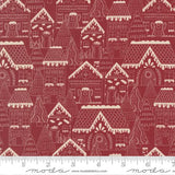 Gingerbread Lane Cranberry 26150 18 Moda