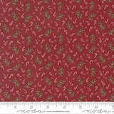 Gingerbread Lane Cranberry 26157 18 Moda
