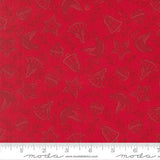 Merrily On High Christmas Red 43213 13 Moda